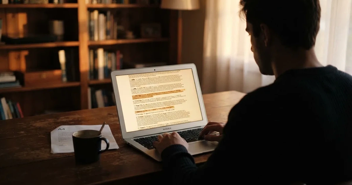 A laptop screen showing a terms-and-conditions page with wagering requirements highlighted.